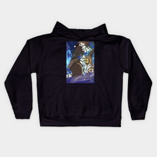 creepy tree house Kids Hoodie